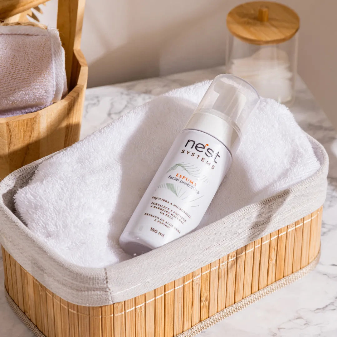 Espuma de limpeza Facial