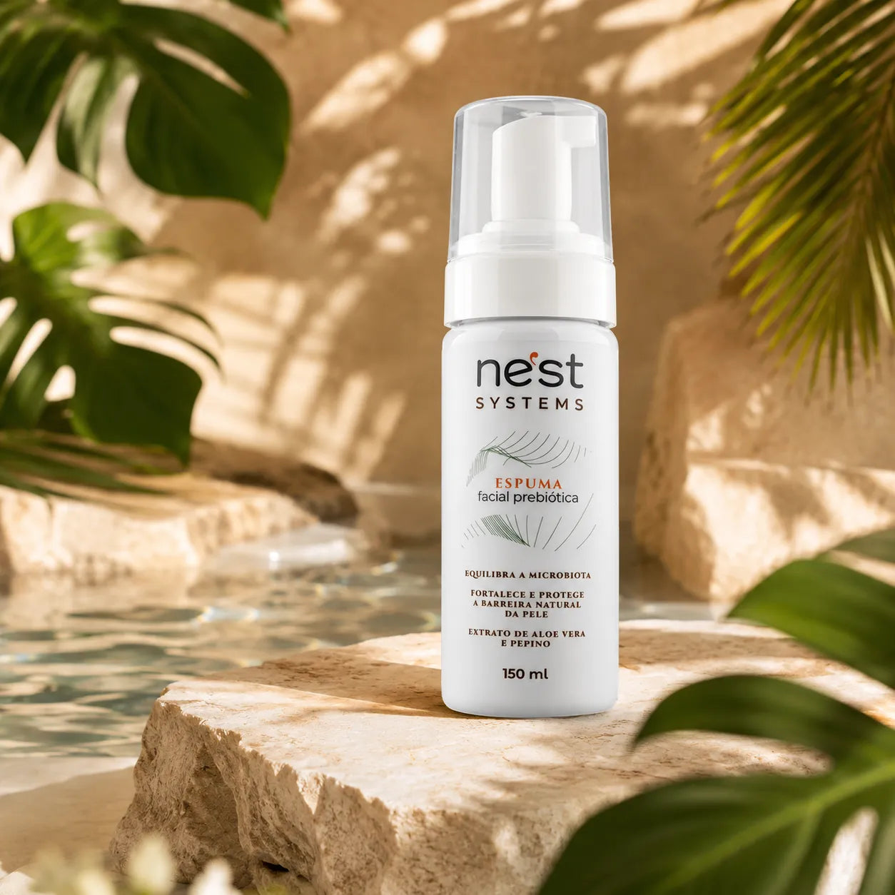 Espuma de limpeza Facial